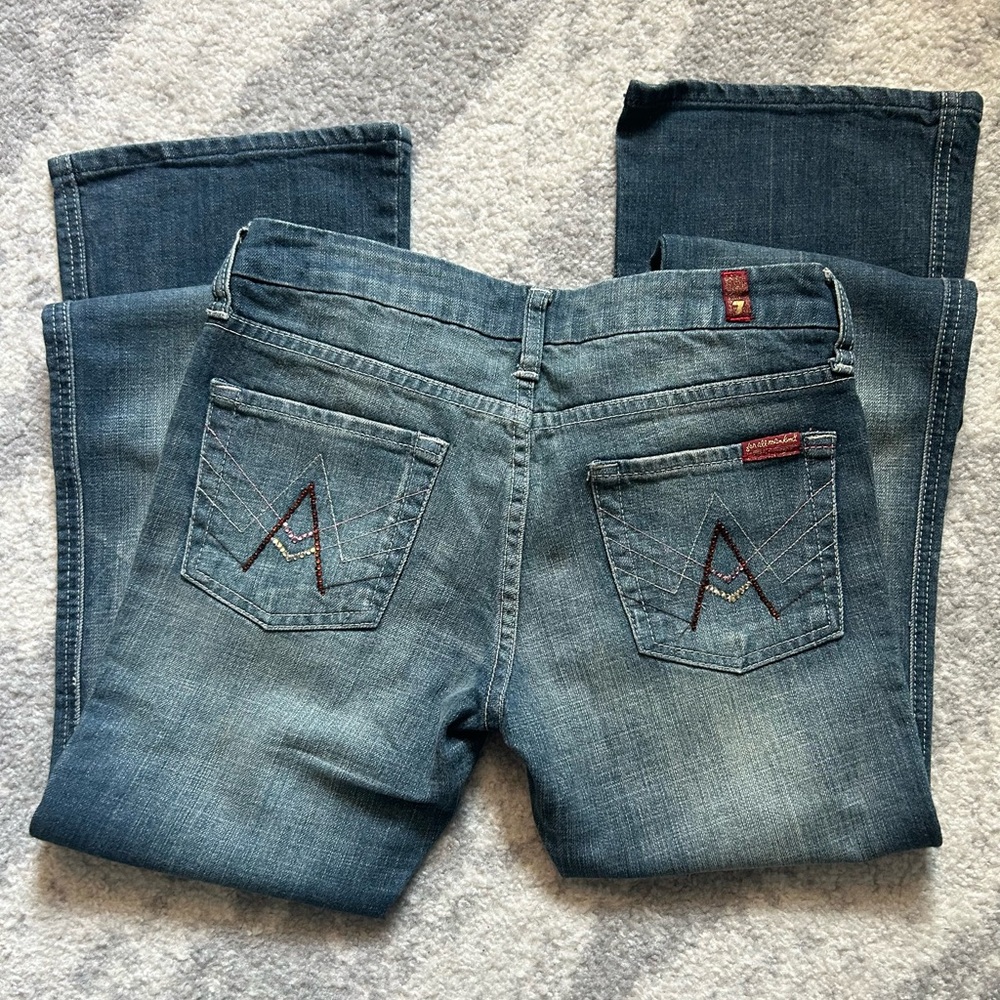 7 for all mankind beaded A Pocket